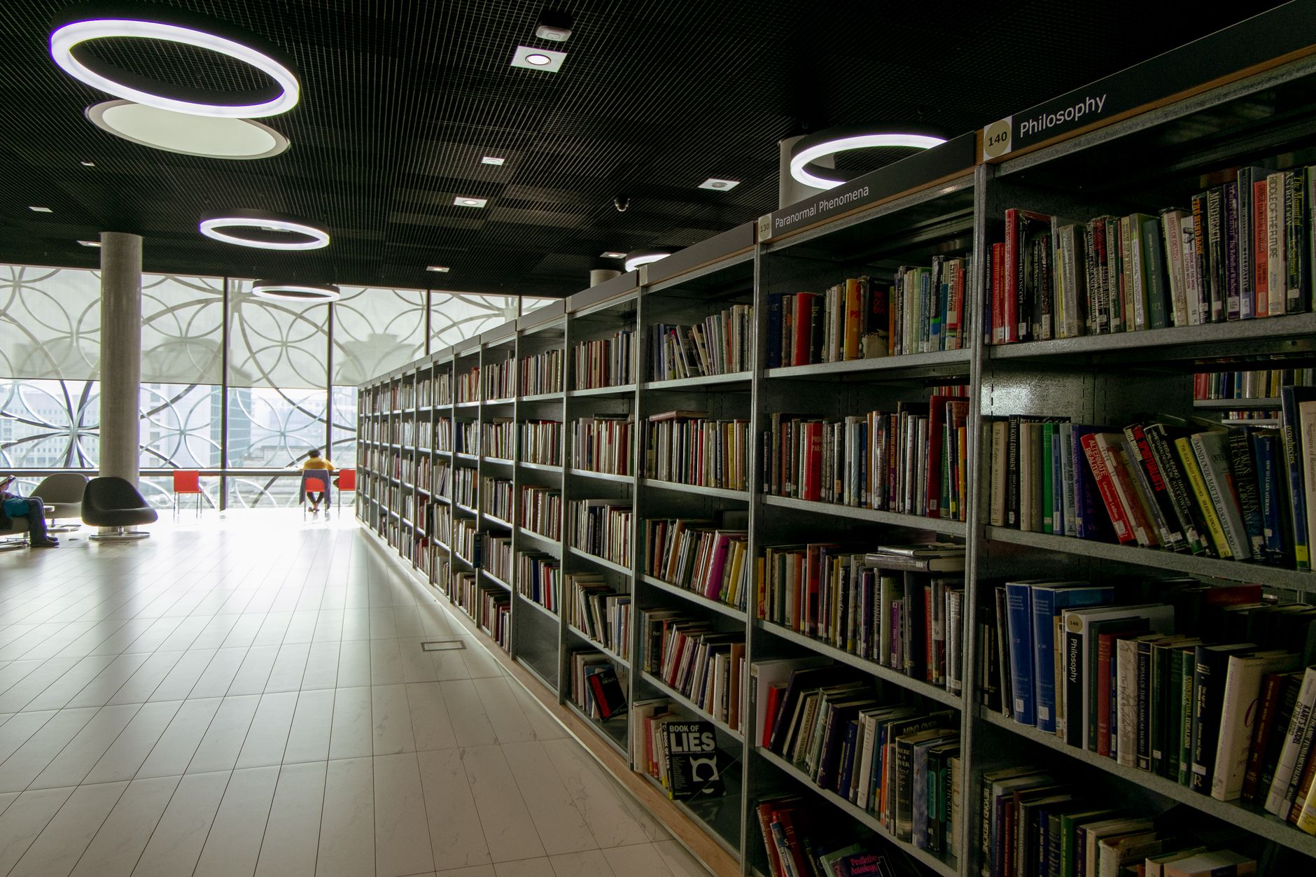 interior of library